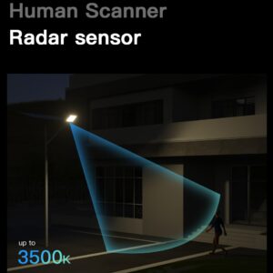 400W Super Bright Solar Street Light With Remote Control - Image 4
