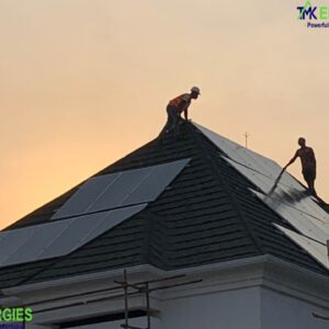 10KVA SOLAR SYSTEM INSTALLATION WITH SMARTEN INVERTER - Image 2